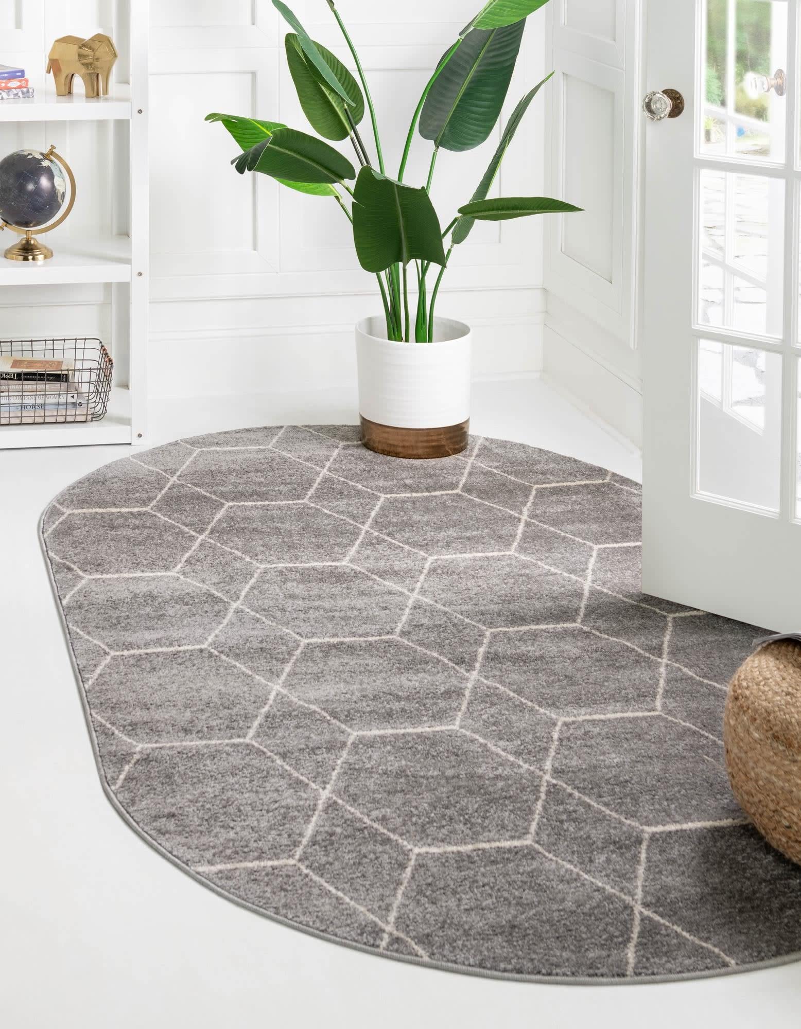 Amazon.com: Unique Loom Trellis Frieze Collection Area Rug
